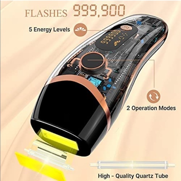 Brand New IPL Permanent Laser Hair Removal Device Painless 999,900 Flashes - Picture 3 of 14